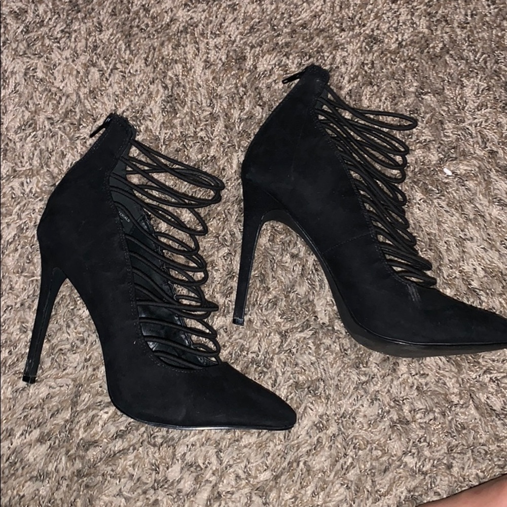 Black heels